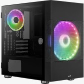 Mini Atomic Lite v1 Black MicroATX/MiniITX