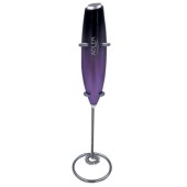 Mixer Adler AD 4499 Stand Frappe, agitator din otel, 2xAA, Violet/Negru