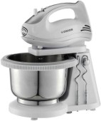 Mixer cu bol Orion OBM-320W, 5 viteze, 250W, functie turbo (Argintiu)