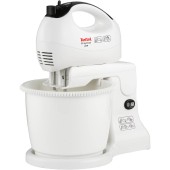 Mixer cu bol Tefal HT41313E, 450 W, 5 viteze, 2.5 l, Alb