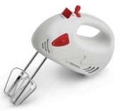 Mixer de mana Esperanza EKM007R MUFFIN, 125W (Alb-Rosu)