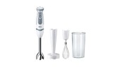 Mixer vertical BRAUN Multiquick Vario MQ5207WH, 0.6 l, 1000 W, 21 trepte viteza (Alb/Gri)