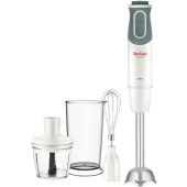 Mixer vertical Tefal Optichef 3 in 1 20SP HB643138, 800 W, 0.8 l, 20 viteze, Alb/Cuart