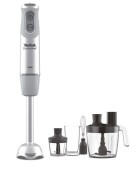 Mixer Vertical Tefal Quickchef 8in1 HB65LD38, 1000 W, 20 viteze (Alb/Inox)