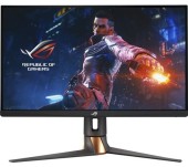 Monitor Gaming Fast IPS LED ASUS ROG Swift 27inch PG27UQR, UHD (3840 x 2160), HDMI, DisplayPort, Pivot, 160 Hz, 1 ms (Negru)