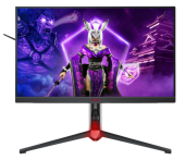 Monitor Gaming IPS Mini-LED AOC AGON Pro 27inch AG274QXM, QHD (2560 x 1440), HDMI, DisplayPort, Nvidia G-Sync, AMD FreeSync, Ecran Curbat, Pivot, Boxe, 170 Hz, 1 ms (Negru) 