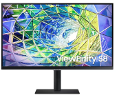 Monitor IPS LED Samsung 27inch ViewFinity S80A, Ultra HD (3840 x 2160), HDMI, DisplayPort, Pivot, Boxe (Negru)