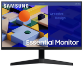 Monitor IPS LED Samsung Essential 24inch LS24C312EAUXEN, Full HD (1920 x 1080), VGA, HDMI, AMD FreeSync (Negru)