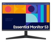 Monitor IPS LED Samsung Essential 27inch LS27C330GAUXEN, Full HD (1920 x 1080), HDMI, DisplayPort, 100 Hz, 4 ms (Negru)