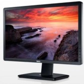 Monitor Refurbished IPS LED Dell 23inch U2312HMT, 1920 x 1080, VGA, DVI, DisplayPort, USB (Negru)