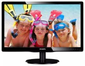 Monitor Refurbished PHILIPS 226V4L, 22 Inch Full HD LCD, VGA, DVI