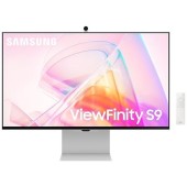 Monitor Smart Samsung ViewFinity 27inch LS27C902PAUXEN, 5K, Thunderbolt 4, 3x USB C, Webcam (Argintiu)