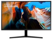 Monitor VA LED Samsung 31.5inch LU32J590UQPXEN, Ultra HD (3840 x 2160), HDMI, DisplayPort, AMD FreeSync (Negru)