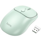 Mouse Fara Fir 2.4G, 1600 DPI - Hoco Royal (GM25) - Light Green