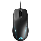 Mouse Gaming Corsair M75 Lightweight RGB, iluminare RGB, Ambidextru, 26000 DPI, Cu fir (Negru)