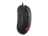 Mouse Gaming Genesis Krypton 200, iluminare RGB, USB (Negru)