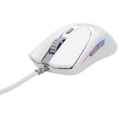 Mouse Gaming Glorious Model O 2 PRO, iluminare RGB, Cu fir, 26000 dpi (Alb)