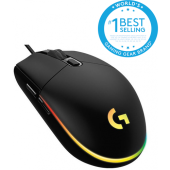 Mouse Gaming Logitech G102 Lightsync, 8000 dpi, iluminare RGB, USB (Negru)