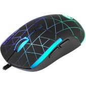 Mouse Gaming Marvo M115, USB, iluminare LED (Negru)