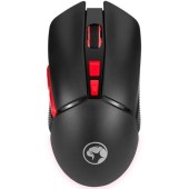 Mouse Gaming Marvo M701W Wireless, USB, 4800 dpi, Iluminare LED (Negru)