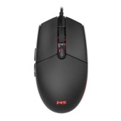 Mouse Gaming MS Nemesis C315, USB, 2400 dpi (Negru/Rosu)