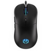 Mouse gaming optic Endorfy Gem Plus, iluminare RGB, Cu fir, USB, 19000 dpi (Negru)