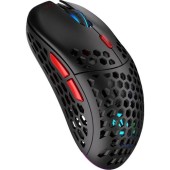 Mouse gaming optic Endorfy LIX Plus, iluminare RGB, 19000 dpi, Wireless (Negru)