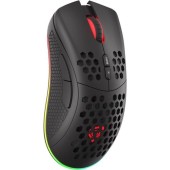 Mouse Gaming Wireless Genesis Zircon 550, USB, iluminare RGB (Negru)