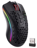 Mouse gaming wireless si cu fir Redragon Storm Pro, iluminare RGB (Negru)