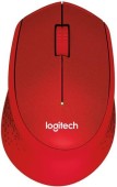 Mouse Logitech Optic Wireless M330 Silent Plus (Rosu)