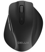 Mouse Optic Delux M517GX-BK, USB Wireless, 1600 DPI (Negru)