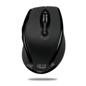 Mouse optic ergonomic wireless Adesso, senzor optic pentru orice suprafata, 1600 DPI, receptor mini USB