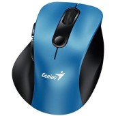 Mouse Optic Genius Ergo 9000S 2400 dpi, Wireless, Bluetooth (Negru/Albastru)