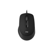 Mouse Optic MS Focus C120, Cu fir, 2400 dpi (Negru)