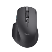 Mouse Optic Trust Ozaa+, 3200 dpi, Multi-Device, Wireless, Bluetooth (Negru)