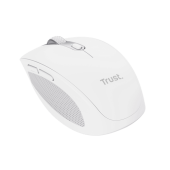 Mouse Optic Trust Ozaa, USB Wireless/Bluetooth, 3200 DPI (Alb)