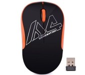 Mouse Optic Wireless A4TECH G3-300N-BO, 1000DPI (Negru/Portocaliu)