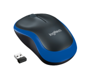 Mouse Optic Wireless Logitech M185, USB, 1000 DPI (Albastru)