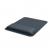 Mouse pad Leitz Ergo, cu suport ergonomic pentru încheietura mâinii, ajustabil, gri-cărbune