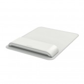 Mouse pad Leitz Ergo, cu suport ergonomic pentru încheietura mâinii, ajustabil, gri-pastel