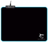 Mouse Pad White Shark LUMINOS L (Negru)