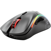 Mouse Wireless Gaming Glorious Model D, Iluminare RGB, USB (Negru)