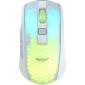 Mouse wireless gaming Roccat Burst Pro Air, 81g, 19000 DPI, switch optic, Alb