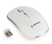 Mouse Wireless Gembird MUSW-4B-01-W, 1600 DPI (Alb) 