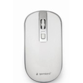 Mouse wireless Gembird MUSW-4B-06-WS, 1600 DPI, Alb