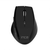 Mouse Wireless Inca, 1600 DPI (Negru)