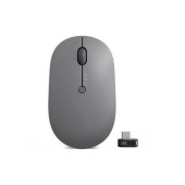 Mouse Wireless Lenovo Go, Bluetooth, Optic, 2400 DPI, USB-C (Gri)