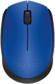 Mouse Wireless Logitech M171, USB, 1000 DPI (Albastru)