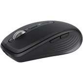 Mouse wireless Logitech MX Anywhere 3S, 2.4GHz&Bluetooth, Silent, Scroll MagSpeed, Multidevice, USB-C, Negru