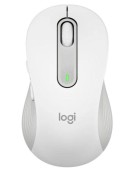 Mouse Wireless Logitech Signature M650 Left, USB, 4000 dpi, recomandat pentru mana stanga (Alb)